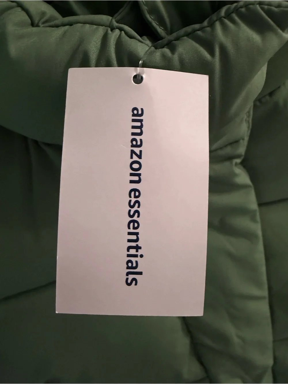 Amazon Essentials Girls Cropped Puffer Coat - Sage Green (6/7)